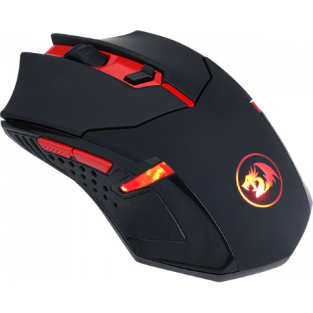 Мышь беспроводная + коврик Redragon M601WL-BA (78227) красный, чёрный, фото , изображение 2