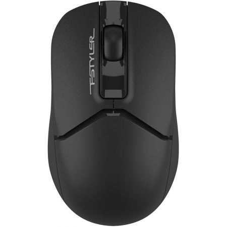 Мышь A4Tech Fstyler FG12 черный оптическая 1200dpi беспров. USB 3but (FG12 BLACK), фото , изображение 4