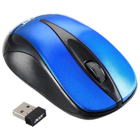 Мышь беспроводная Acer OMR132 (ZL.MCEEE.01F) синий, чёрный, фото , изображение 3