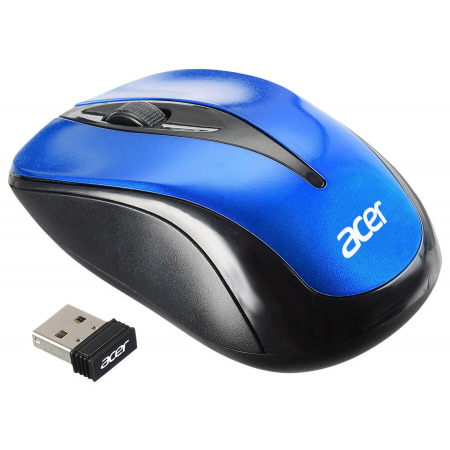 Мышь беспроводная Acer OMR132 (ZL.MCEEE.01F) синий, чёрный, фото , изображение 4