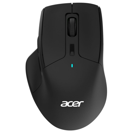 Мышь беспроводная Acer OMR170 черный, 1600 dpi, радиоканал, Bluetooth, USB, кнопки - 6, фото 