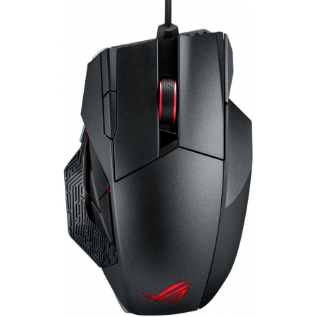 Мышь беспроводная/проводная ASUS ROG Spatha X (90MP0220-BMUA00) Чёрный, фото , изображение 3