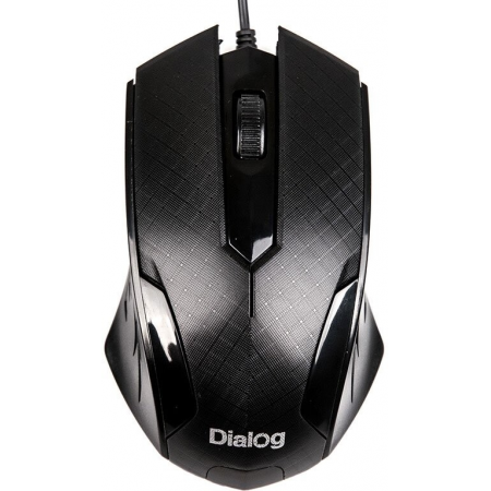 Мышь Dialog Pointer MOP-07U Black USB, оптическая мышь, 3 кнопки + ролик, фото , изображение 3