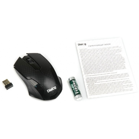 Мышь Dialog Katana MROP-07U - RF 2,4G опт. мышь, 3 кнопки + ролик, USB, фото , изображение 2