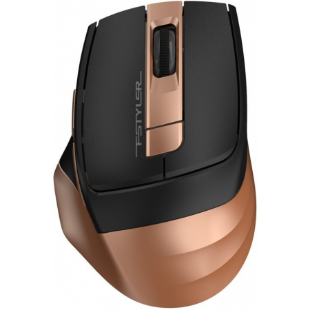 Мышь A4Tech Fstyler FG35 бронзовый/черный оптическая 2000dpi беспров. USB 6but (FG35 BRONZE), фото 