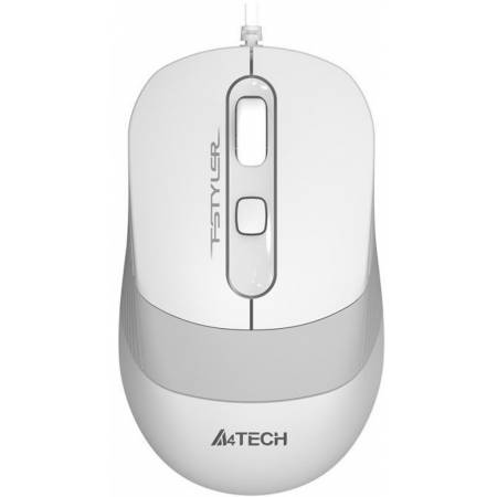Мышь A4Tech Fstyler FM10 белый/серый оптическая 1600dpi USB 4but (FM10 WHITE), фото 