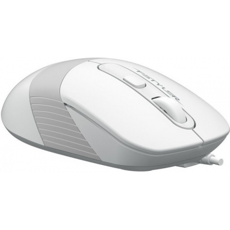 Мышь A4Tech Fstyler FM10 белый/серый оптическая 1600dpi USB 4but (FM10 WHITE), фото , изображение 3