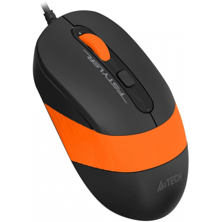 Мышь проводная A4Tech Fstyler (1929944) FM10S USB ORANGE, фото , изображение 5