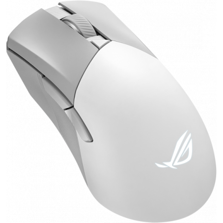 Мышь ASUS ROG GLADIUS III WL AIMPOINT, 79g, Wired, 2.4GHz RF, Bluetooth 5.1, 36K DPI sensor, 6 Programmable Buttons, White, фото , изображение 2