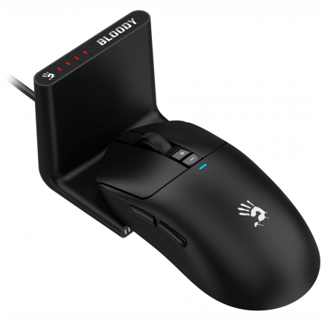 Мышь A4Tech Bloody R72 Ultra Duo черный/рисунок оптическая 20000dpi беспров. USB/USB-C 6but (R72 ULTRA DUO RENEGADEMIDNIGHT), фото , изображение 10