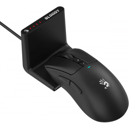 Мышь A4Tech Bloody R73 Ultra черный оптическая 20000dpi беспров. USB-C 7but (R73 ULTRA BLACK), фото , изображение 13