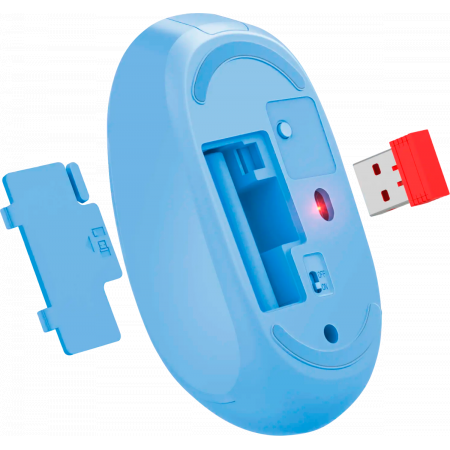 Мышь DEFENDER (52397) Smart MM-396 синий, фото , изображение 3