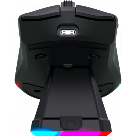 Мышь беспроводная Defender Bluetooth/2.4G/пров игровая 6кн 1600dpi RGB черн. Starlight GM-186 52186, фото , изображение 6