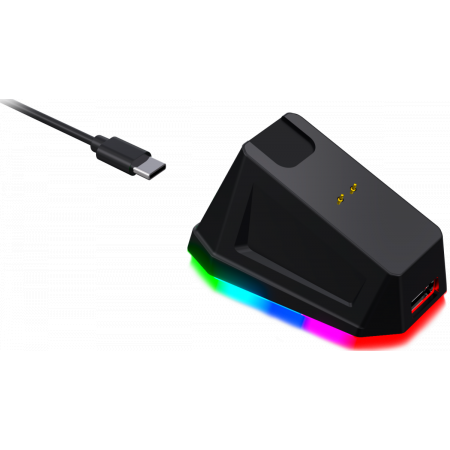 Мышь беспроводная Defender Bluetooth/2.4G/пров игровая 6кн 1600dpi RGB черн. Starlight GM-186 52186, фото , изображение 8