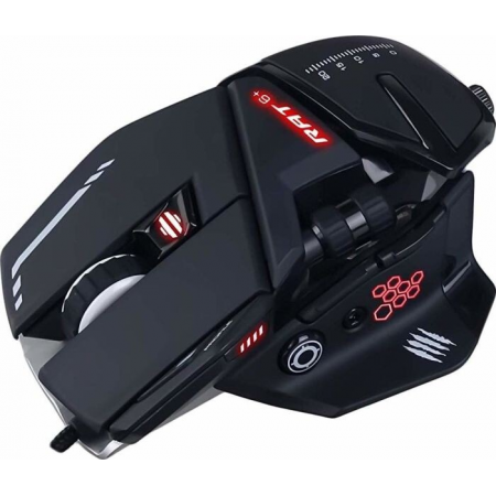 Мышь проводная Mad Catz R.A.T. 6+ черный, 12000 dpi, USB, кнопки - 11, фото , изображение 3