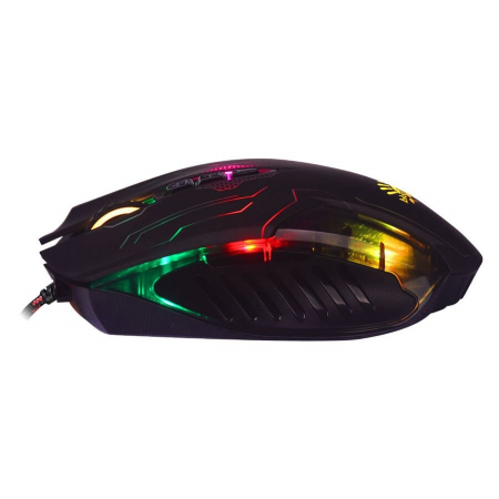 Мышь проводная A4Tech Bloody Q51 черный, 3200 dpi, USB, кнопки - 8, фото , изображение 2