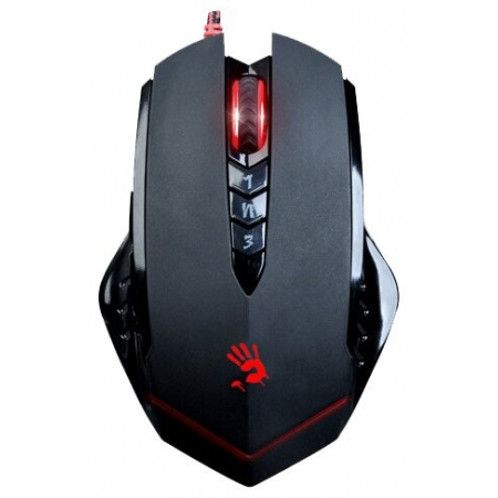 Мышь A4Tech Bloody V8 черный оптическая 3200dpi USB3.0 8but, фото 