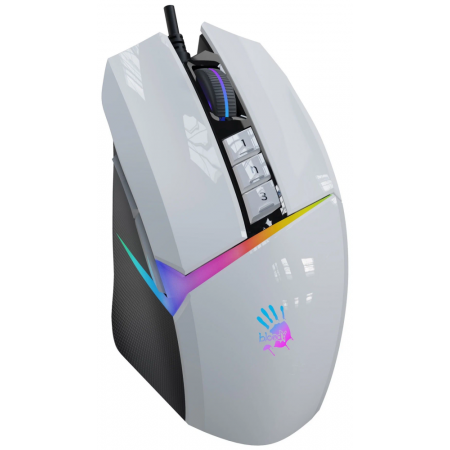 Мышь A4 Bloody W60 Max белый оптическая (10000dpi) USB (10but), фото , изображение 2