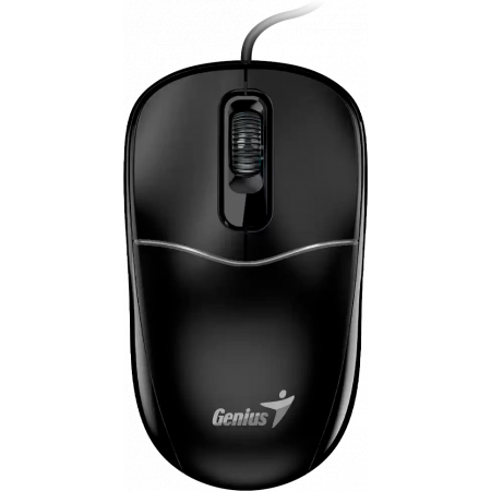 Мышь проводная Genius DX-111 черно-серый, 1200 dpi, USB, кнопки - 3, фото 