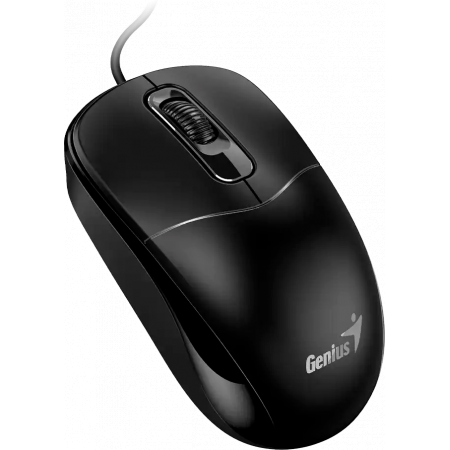 Мышь проводная Genius DX-111 черно-серый, 1200 dpi, USB, кнопки - 3, фото , изображение 2