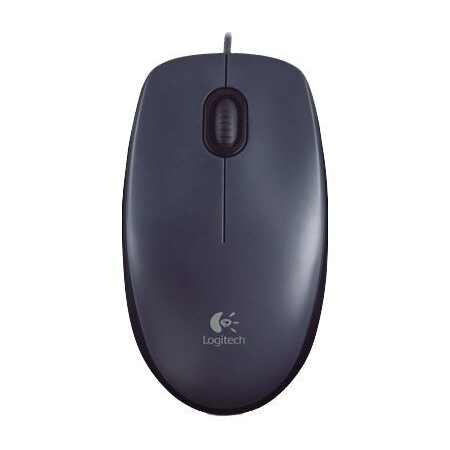 Logitech M90 Black/Dark Grey, фото 