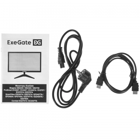 Монитор 23.8" ExeGate EP2407TA SmartView черный (EX295525RUS), фото , изображение 9