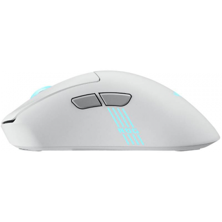 Мышь беспроводная/проводная ASUS ROG Keris II Ace белый, 42000 dpi, радиоканал, Bluetooth, USB, кнопки - 6, фото , изображение 5