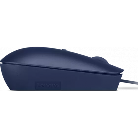 Мышь проводная Lenovo 540 синий, 2400 dpi, USB-C, кнопки - 4, фото , изображение 4
