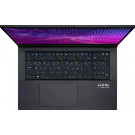 Ноутбук Osio CyberLine C170i-002 Core i5 12600H 16Gb SSD512Gb NVIDIA GeForce RTX4050 17.3" FHD (1920x1080) без ОС WiFi BT Cam, фото , изображение 4