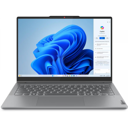 Ноутбук Lenovo IdeaPad 5 2-in-1 14IRH9 83KX0041PS (КЛАВ.РУС.ГРАВ.) Luna Grey 14" WUXGA (1920x1200) OLED 400nits Touch i7-13620H/16Gb/512Gb SSD/DOS/+Pen, фото , изображение 7