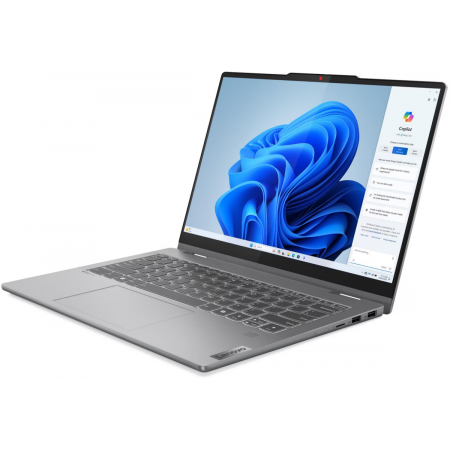 Ноутбук Lenovo IdeaPad 5 2-in-1 14IRH9 83KX0041PS (КЛАВ.РУС.ГРАВ.) Luna Grey 14" WUXGA (1920x1200) OLED 400nits Touch i7-13620H/16Gb/512Gb SSD/DOS/+Pen, фото , изображение 9