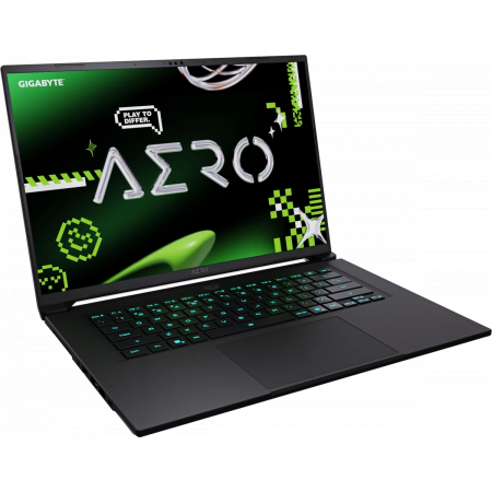 Ноутбук Gigabyte AERO X16 1WH AMD Ryzen AI 7 350/32Gb/SSD1Tb/16"/IPS/QHD+/165Hz/RTX5070 8Gb/Win11/Lunar White (1WH93KZC64DH), фото , изображение 2