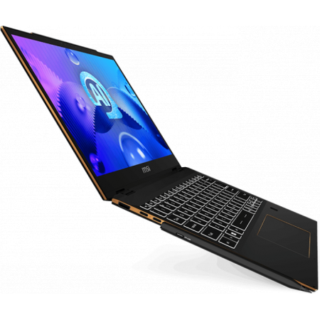 Ноутбук MSI Summit E13 AI Evo A1MTG-001US Core Ultra 7 155H 16Gb SSD1Tb Intel Arc 13.3" IPS Touch FHD+ (1920x1200) Windows 11 Home Multi Language black WiFi BT Cam (9S7-13P411-001), фото , изображение 4
