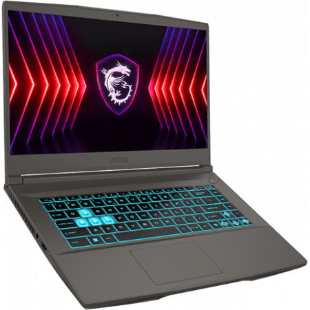 Ноутбук MSI Thin 15 B13VE-2650XRU 15.6" FHD IPS/Intel Core i5-13420H/16GB (8GBx2)/512GB/RTX4050-6GB/DOS/Gray, фото , изображение 3