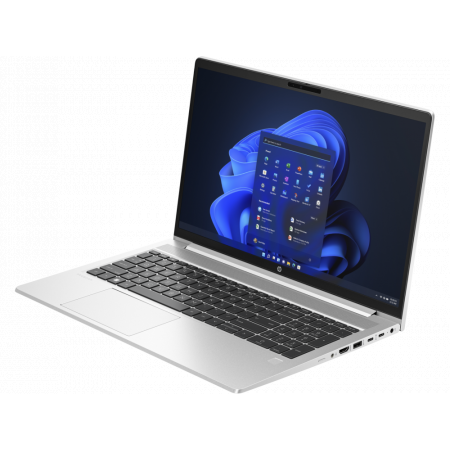 Ноутбук HP ProBook 450 G10 Core i5 1334U 16Gb SSD512Gb Intel Iris Xe graphics 15.6" IPS FHD (1920x1080)/ENGKBD Windows 11 Pro 64 silver WiFi BT Cam (9C4H1UT), фото , изображение 3