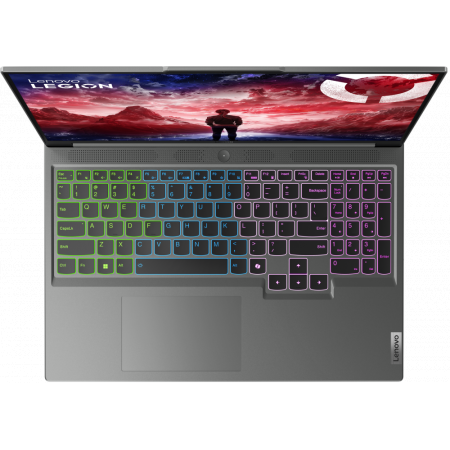 Ноутбук Lenovo Legion Slim 5 16ARP9 Ryzen 7 7735HS 16Gb SSD1Tb NVIDIA GeForce RTX4070 8Gb 16 IPS WQXGA (2560x1600) noOS grey WiFi BT Cam (83EX000TRK), фото , изображение 4