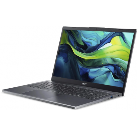Ноутбук Acer Aspire 15 A15-51M-51VS Core 5 120U 16Gb SSD512Gb Intel Graphics 15.6" IPS FHD (1920x1080) noOS metall WiFi BT Cam (NX.KXRCD.004), фото , изображение 4