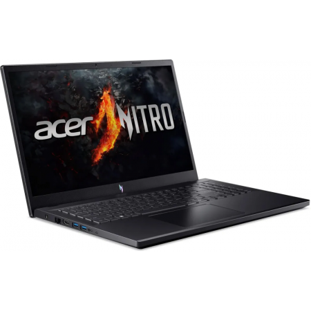 Ноутбук 15.6" IPS FHD Acer Nitro V 15 ANV15-41-R3LC черный (Ryzen 5 6600H/16Gb/512Gb SSD/3050 6Gb/noOS), фото , изображение 2