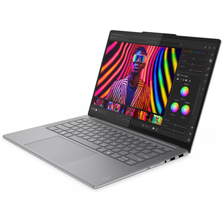 Ноутбук Lenovo Yoga Pro 7 14IAH10 Core Ultra 9 285H 32Gb SSD1Tb Intel Arc 140T 14.5" OLED Touch 3K (3000x1876) Windows 11 Home grey WiFi BT Cam (83KF002LRK), фото , изображение 3