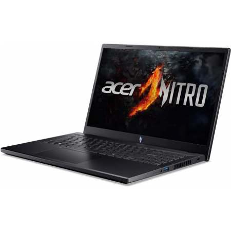 Ноутбук 15.6" IPS FHD ACER Nitro V 15 ANV15-41-R6KT black (Ryzen 5 7535HS/16Gb/512Gb SSD/3050 6Gb/noOS) (NH.QSHER.001), фото , изображение 3