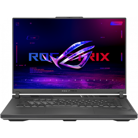 Ноутбук Asus ROG Strix G16 G614JI-N4413 Core i7 13650HX 32Gb SSD1Tb NVIDIA GeForce RTX4070 8Gb 16" IPS WQXGA (2560x1600) noOS grey WiFi BT Cam (90NR0D41-M00VN0), фото 