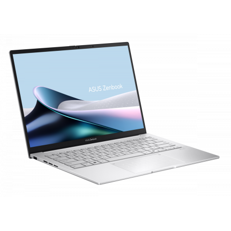 Ноутбук Asus Zenbook 14 UX3405CA-PP477 Core Ultra 9 285H 32Gb SSD512Gb Intel Arc 14 OLED FHD+ (1920x1200) без ОС silver WiFi BT Cam Bag (90NB14W2-M00N00), фото , изображение 2