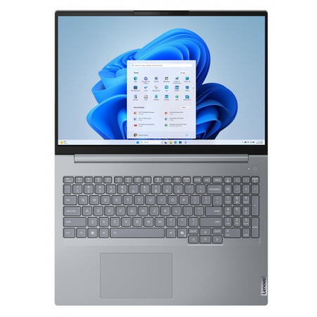 Ноутбук Lenovo ThinkBook 16 G8 IAL 16" WUXGA (1920x1200) IPS 300N, Ultra 5 225U, 1x16GB DDR5-5600, 512GB SSD M.2, Intel Graphics, WiFi6E, BT, FPR, TPM2, FHD Cam, 45Wh, 65W USB-C, NoOS, 1Y, 1.7kg, фото , изображение 6