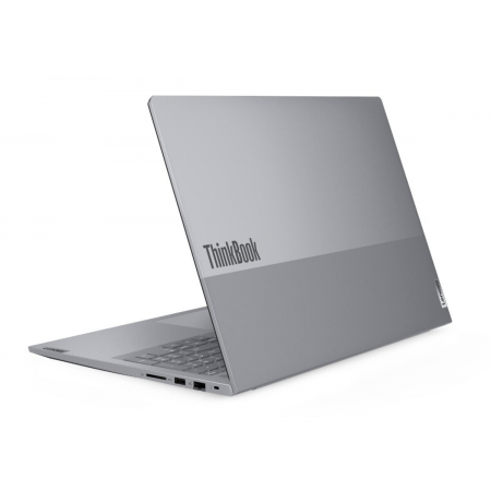 Ноутбук Lenovo ThinkBook 16 G8 IAL 16" WUXGA (1920x1200) IPS 300N, Ultra 5 225U, 1x16GB DDR5-5600, 512GB SSD M.2, Intel Graphics, WiFi6E, BT, FPR, TPM2, FHD Cam, 45Wh, 65W USB-C, NoOS, 1Y, 1.7kg, фото , изображение 10