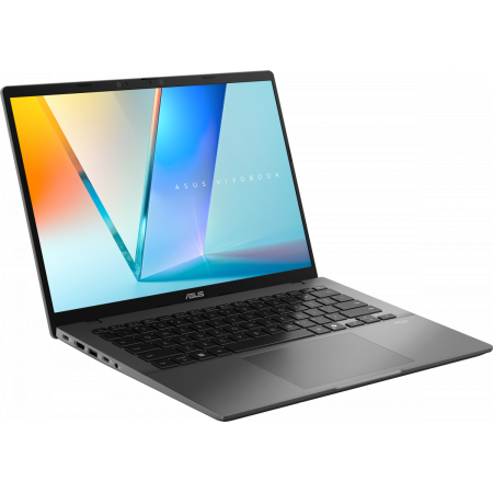 Ноутбук Asus VivoBook S14 S3407QA-SF044W Snapdragon X X1-26-100 16Gb SSD1Tb Qualcomm Adreno 14" OLED FHD+ (1920x1200) Windows 11 Home grey WiFi BT Cam (90NB16B2-M004B0), фото , изображение 2