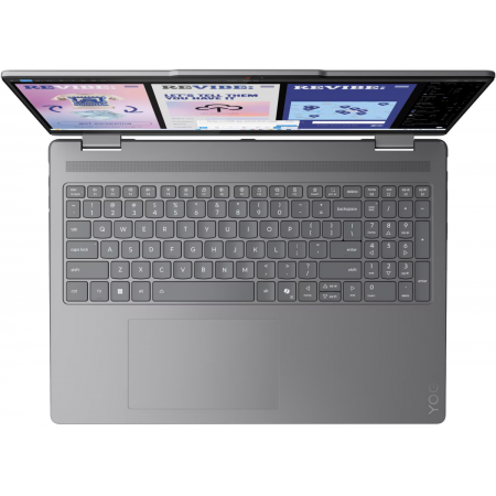 Ноутбук Lenovo Yoga 7 16ILL10 Core Ultra 7 256V 16Gb SSD1Tb Intel Arc 140V 16" OLED Touch 2.8K (2880x1800) без ОС grey WiFi BT Cam (83JT0028RK), фото , изображение 3