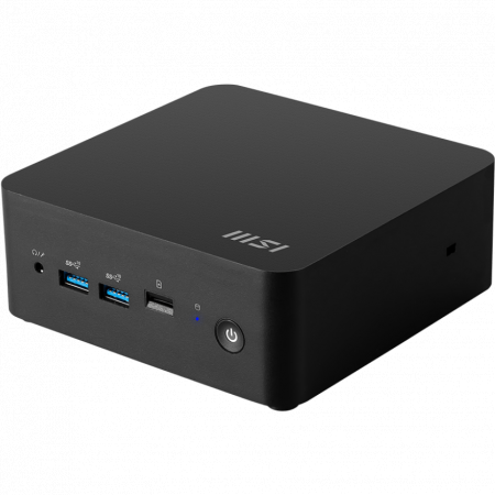 Неттоп MSI Cubi NUC 1M-095RU Core 7 150U (1.8) 16Gb SSD512Gb Graphics CR Windows 11 Pro 2xGbitEth WiFi BT 120W черный (9S6-B0B111-420), фото , изображение 3
