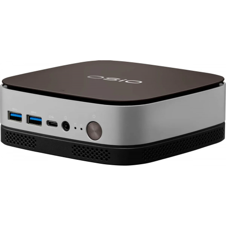 ПК Мини Osio BaseLine B51i-008 i3 1215U (1.2) 8Gb SSD256Gb UHDG Windows 11 Pro 64 GbitEth WiFi BT 59.85W коричневый/серебристый, фото , изображение 3