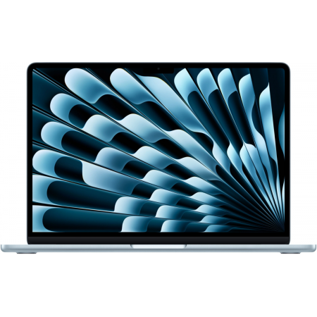 Ноутбук Apple MacBook Air A3240 голубой MC6T4HN/A M4 10 core 16Gb SSD256Gb/8 core GPU 13.6" Liquid Retina (2560x1664) macOS WiFi BT Cam, фото 