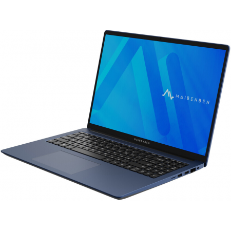 Ноутбук Maibenben M645 синий M6451SB0HURE3 16" FHD IPS, AMD R5-4600H, 8Gb, 512Gb SSD, Win11 Home, (мышка + коврик), фото , изображение 3